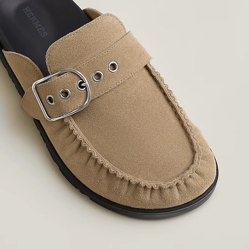 HERMES Key Mule Slippers - 图片 4
