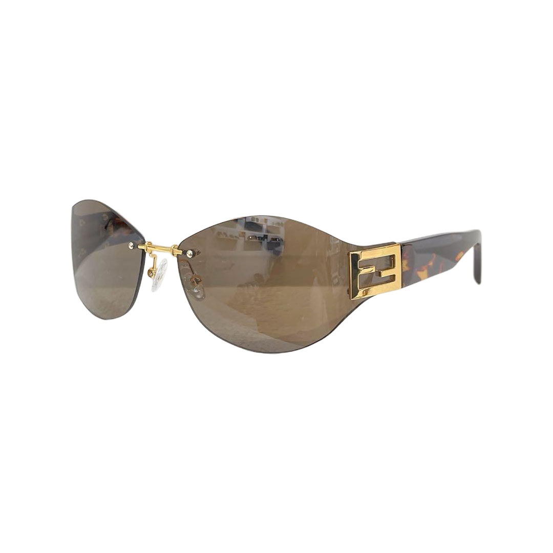 Fendi glasses black leopard/pink/silver/brown leopard/purple/grey color Size 58口18-140 - 图片 6