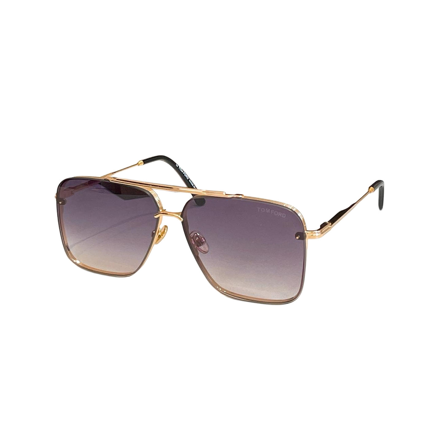Tom Ford square frame glasses black/grey/green/rust/apricot/eggplant color Size 62口12-140 - 图片 7