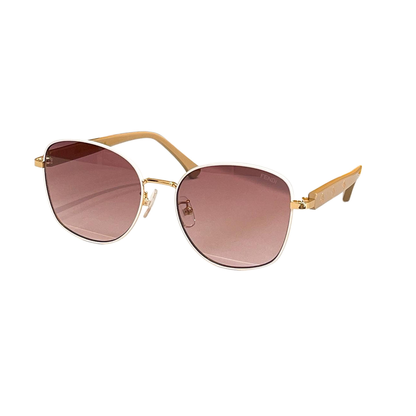 Fendi Butterfly glasses black gold/grey black/green black/eggplant/white/purple/brown color Size 55口19-145 - 图片 5