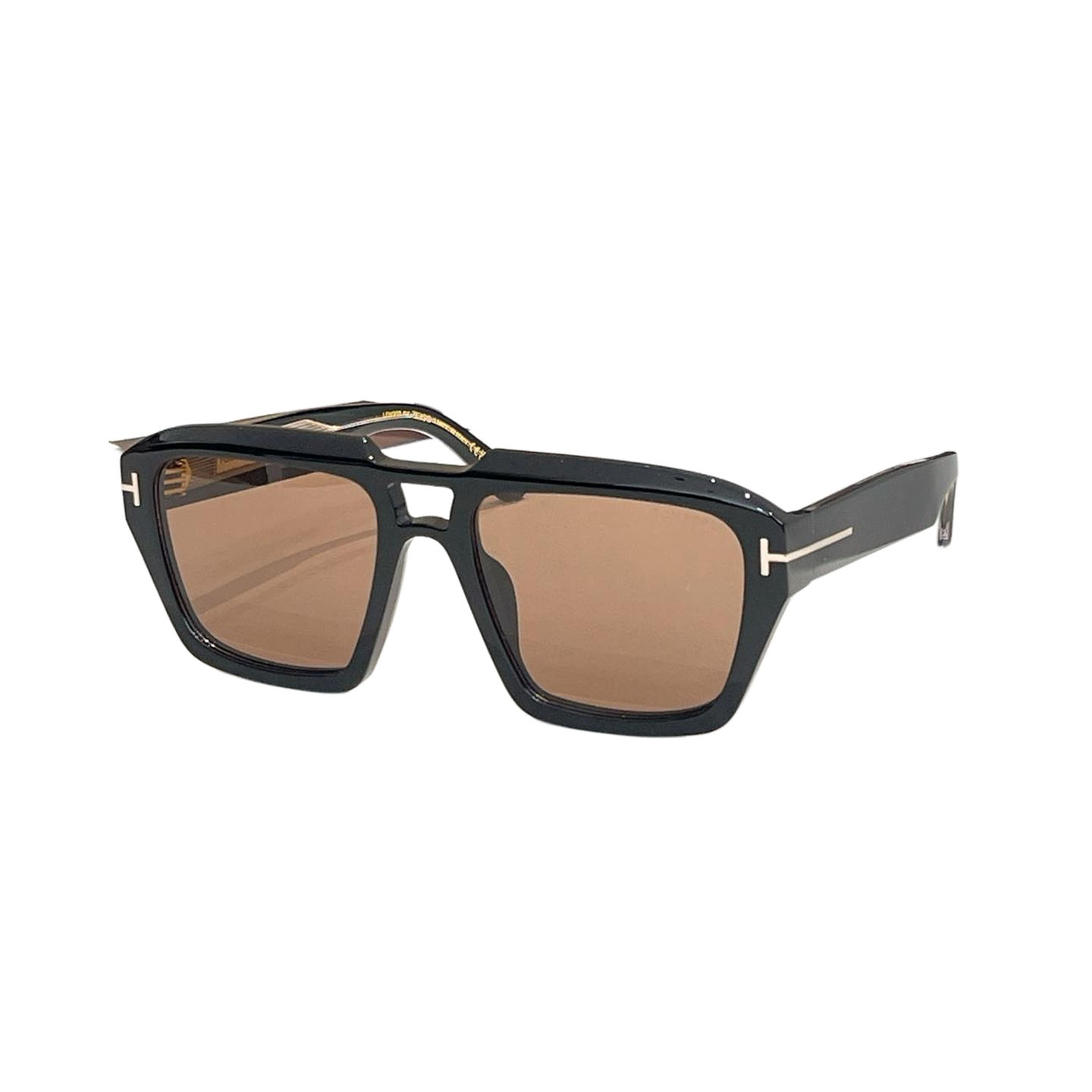 Tom Ford square frame glasses leopard apricot/leopard rust/yellow black/orange brown/tawny black/black/leopard blue/black brown color Size 56口19-140 - 图片 8