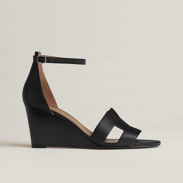 HERMES  Legend Black Sandal