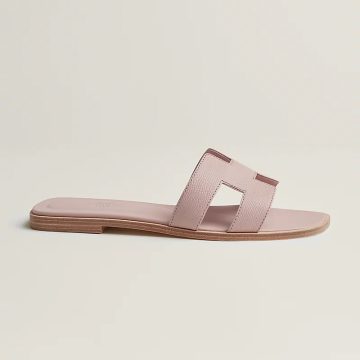 HERMES Oran Light Pink Slippers