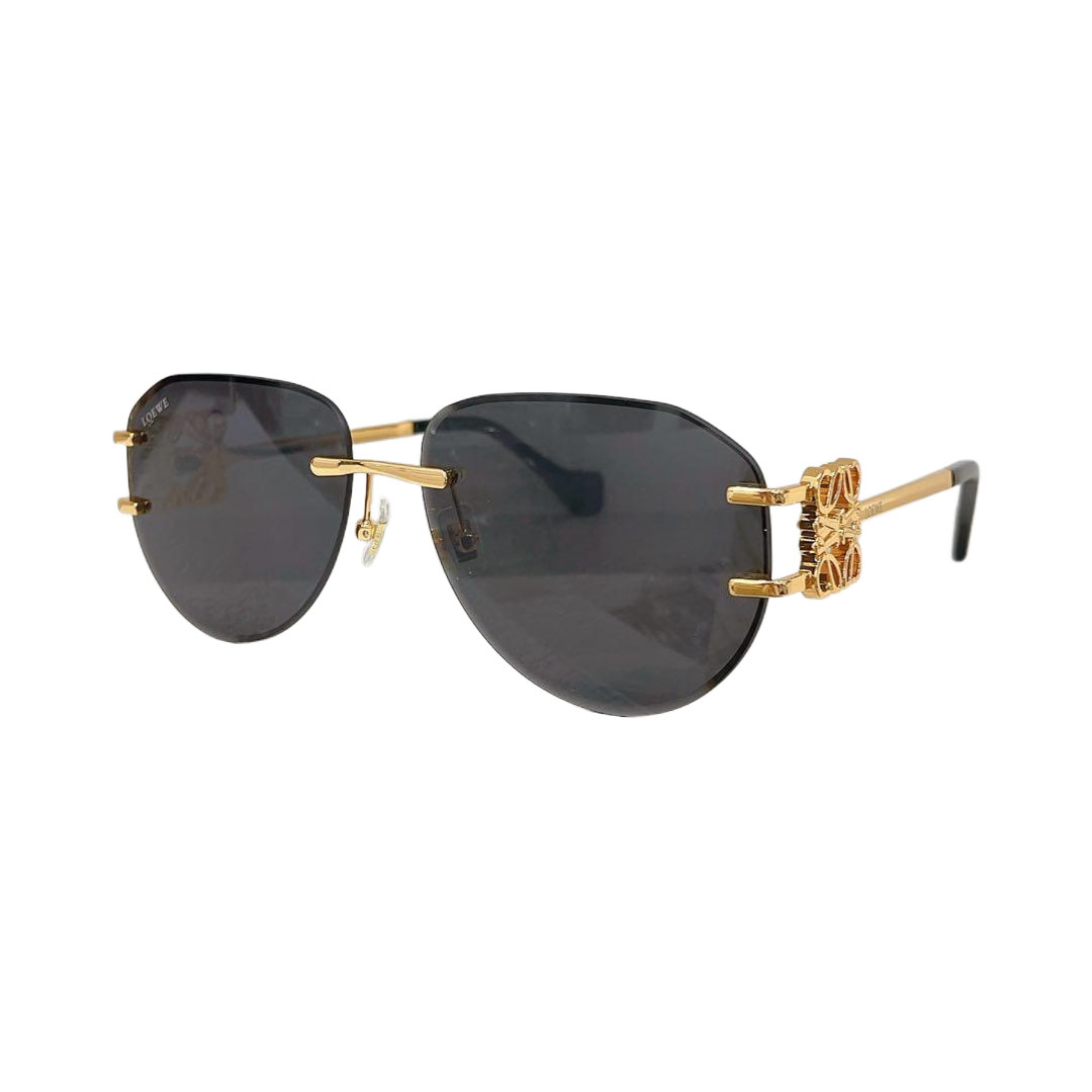 Loewe glasses blue orange/eggplant/blue/black/gradient green/gold white/brown color Size 62口16-135 - 图片 6