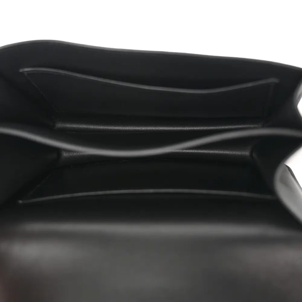 Hermès Constance 18 Black Ombre Veau Monsieur & Lizard Leather Palladium Silver Hardware - 图片 7