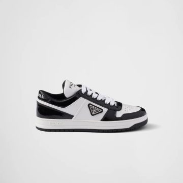 PRADA White and Black leather sneakers
