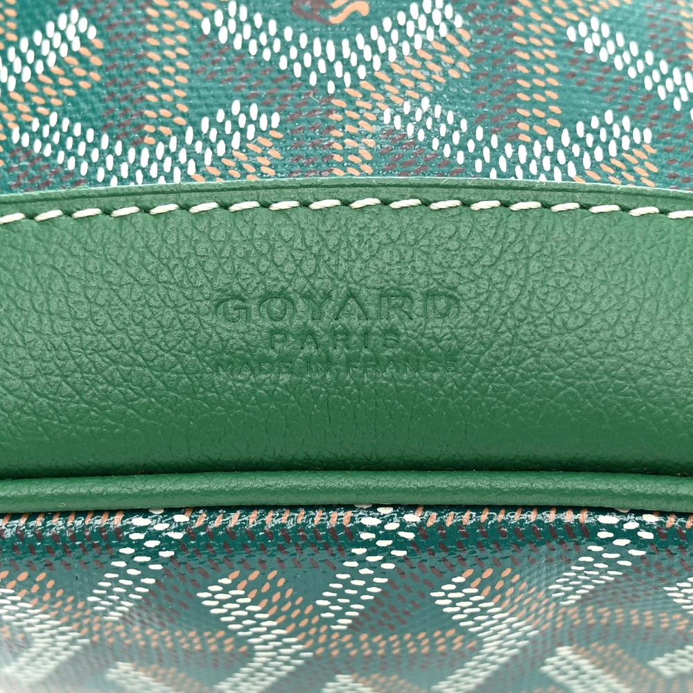 Goyard Petit Flot Bucket Bag PM Green Goyardine Canvas - 图片 2
