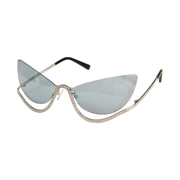 Fendi glasses blue/brown/tawny/black gold/silver/green silver color Size 59口15-135