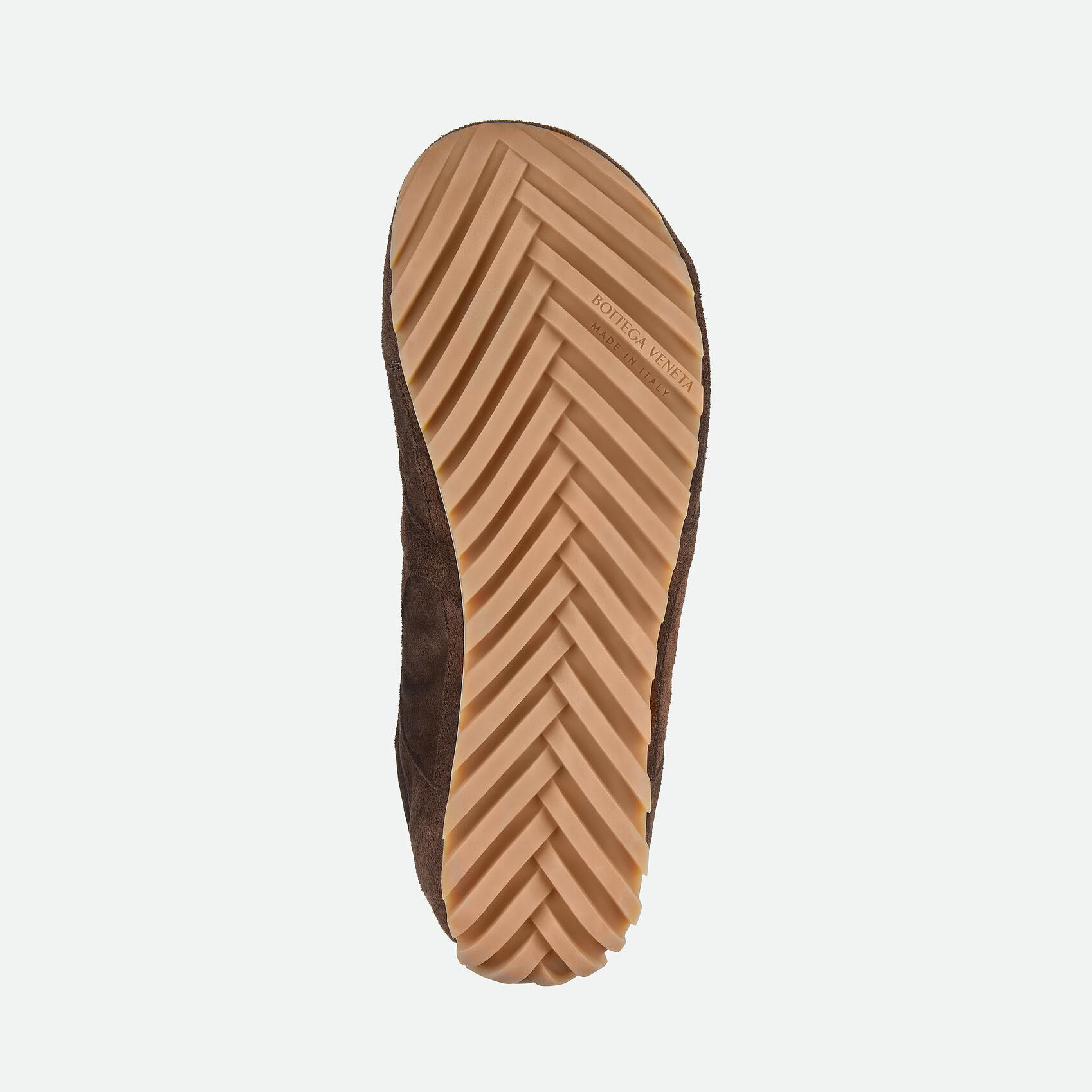 Bottega Veneta Orbit Flash Sneakers In Chocolate Brown Suede Lace-Up Sneaker - 图片 5