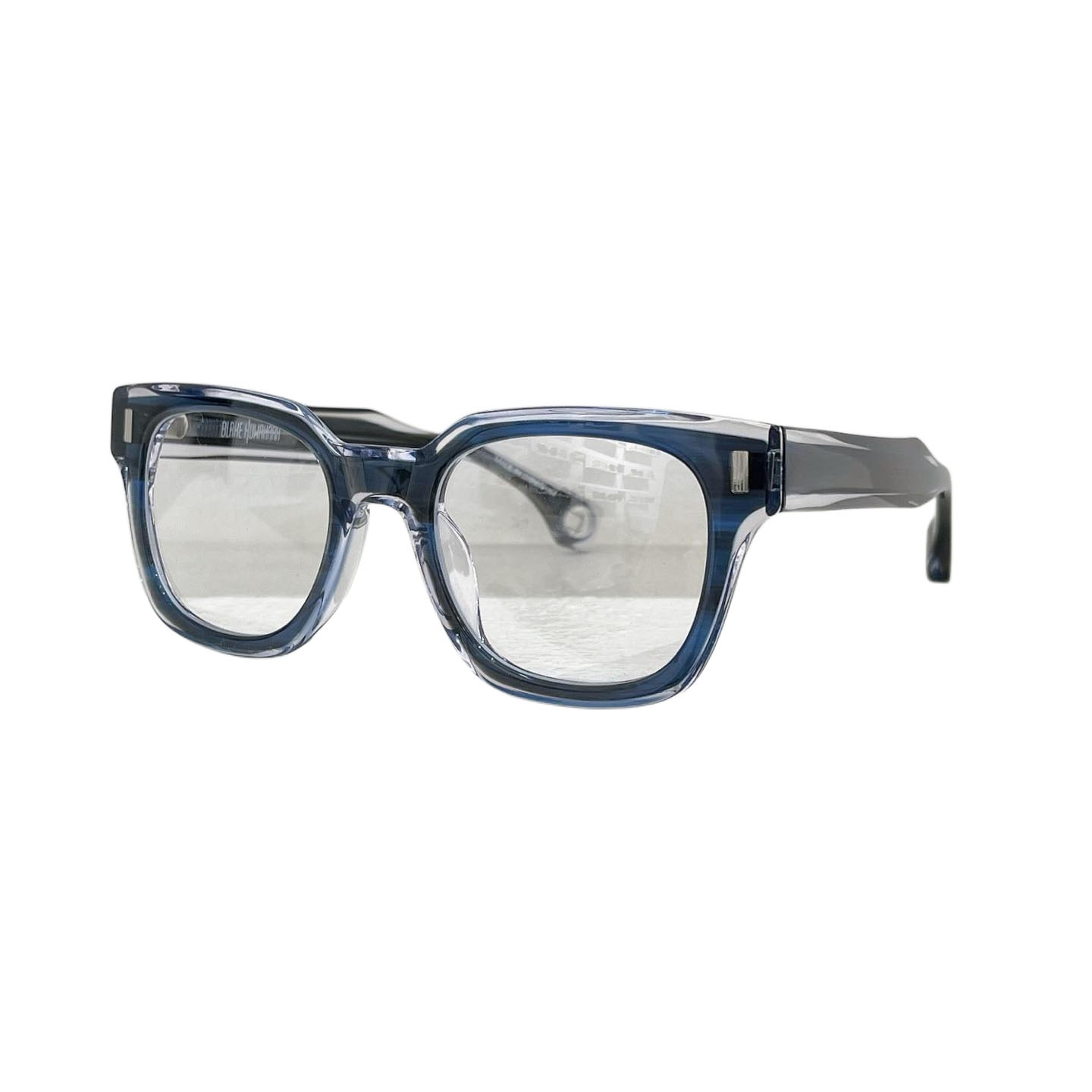 Saint Laurent square frame glasses black/brown/blue/grey/olive color transparent lens Size 51口22-145 - 图片 3