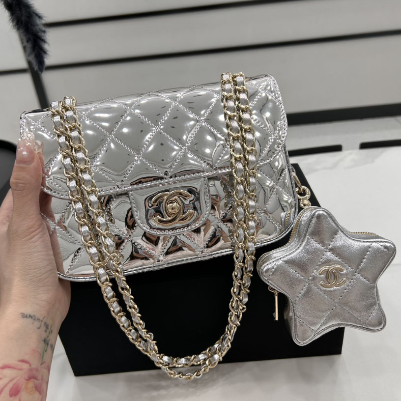 Chanel Silver / Gold / Black Crossbody Bags - 图片 5