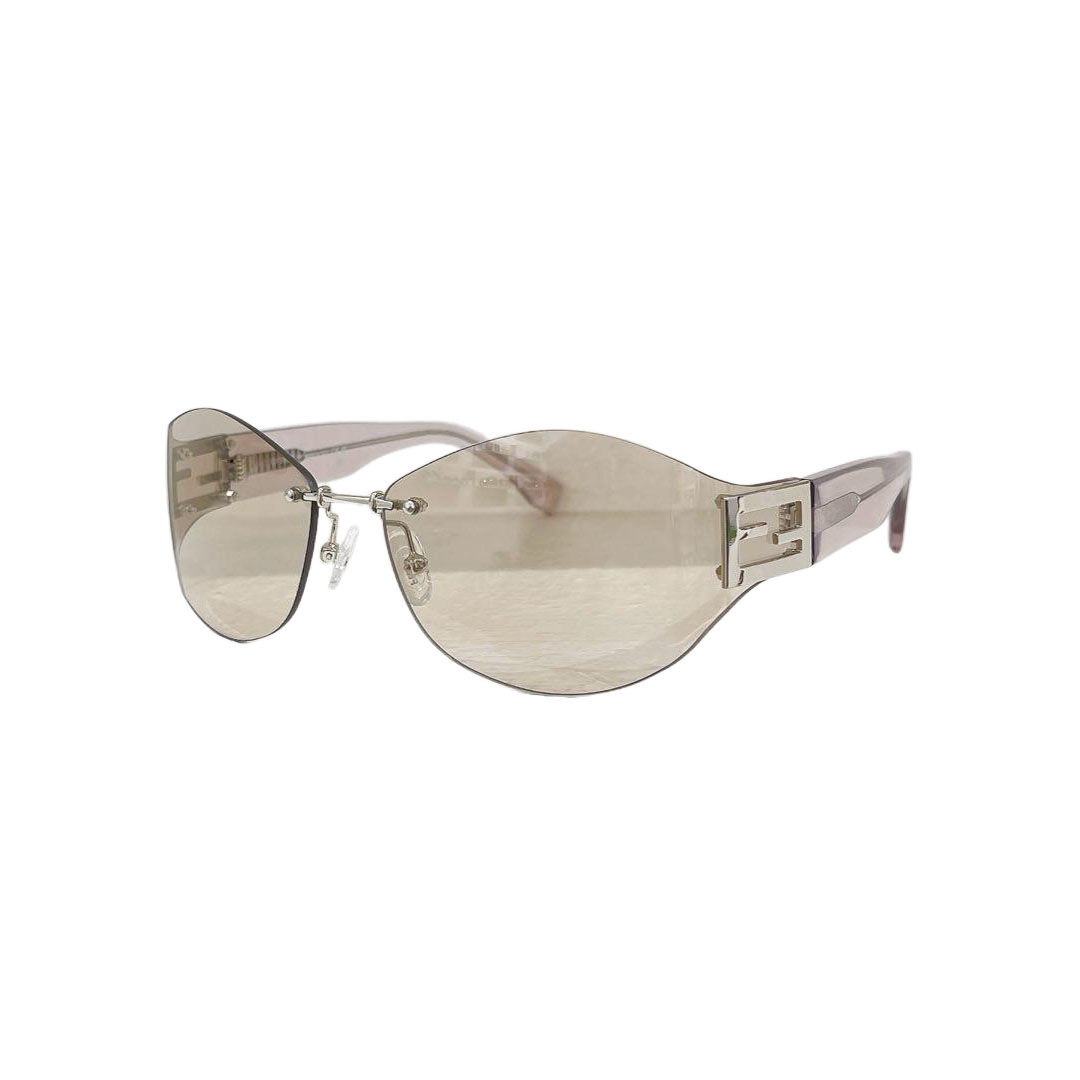 Fendi glasses black leopard/pink/silver/brown leopard/purple/grey color Size 58口18-140 - 图片 5