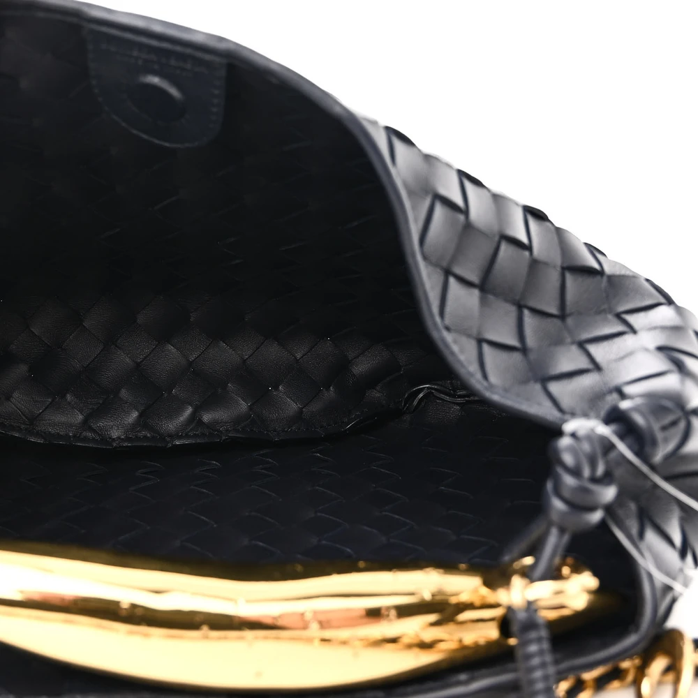 Bottega Veneta Medium Intrecciato Sardine With Chain Bag Space Nappa Leather Gold Hardware - 图片 7