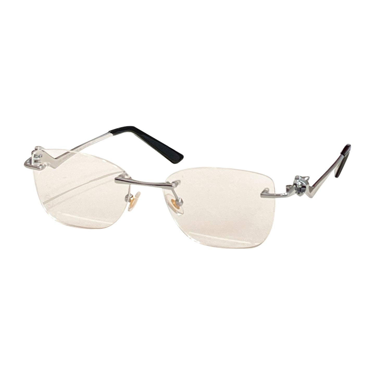 Cartier glasses black gold/black silver/brown gold/black rose gold/blue/brown rose gold/silver/leopard color Size 57口17 140 - 图片 7