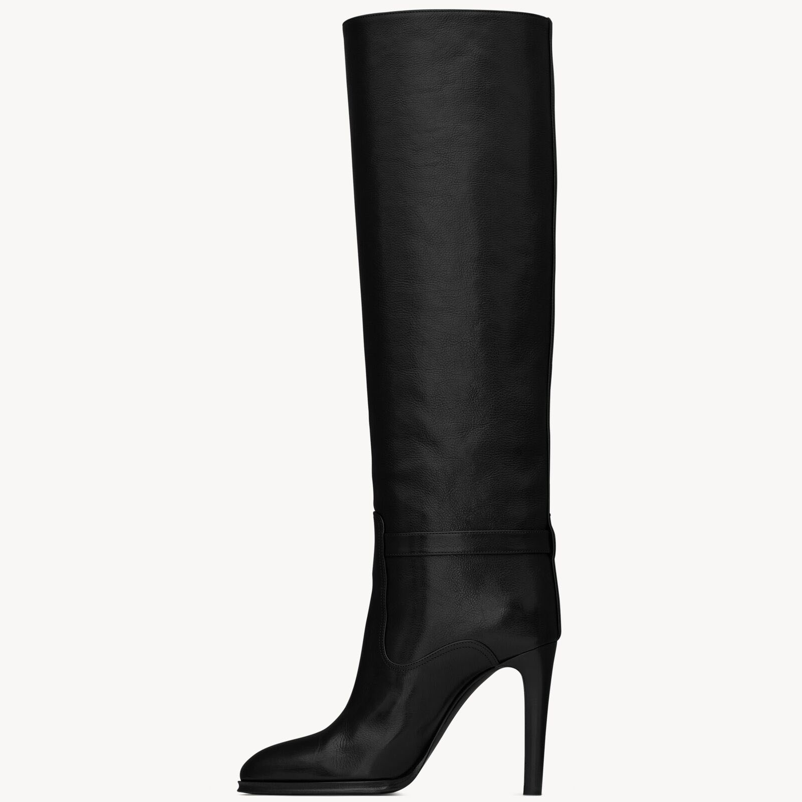 Yves Saint Laurent Black leather boots - 图片 5