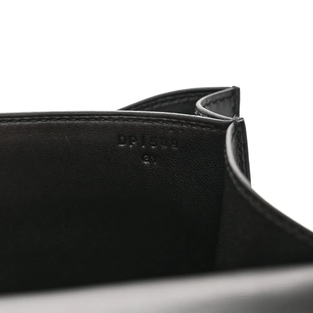 Hermès Constance 18 Black Ombre Veau Monsieur & Lizard Leather Palladium Silver Hardware - 图片 8