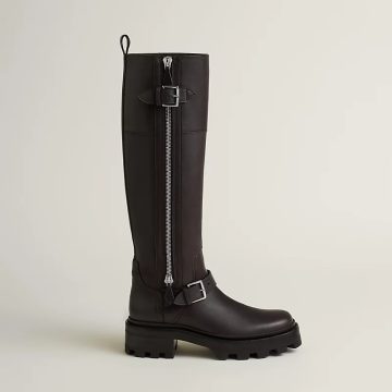 HERMES Jaime Brown boots