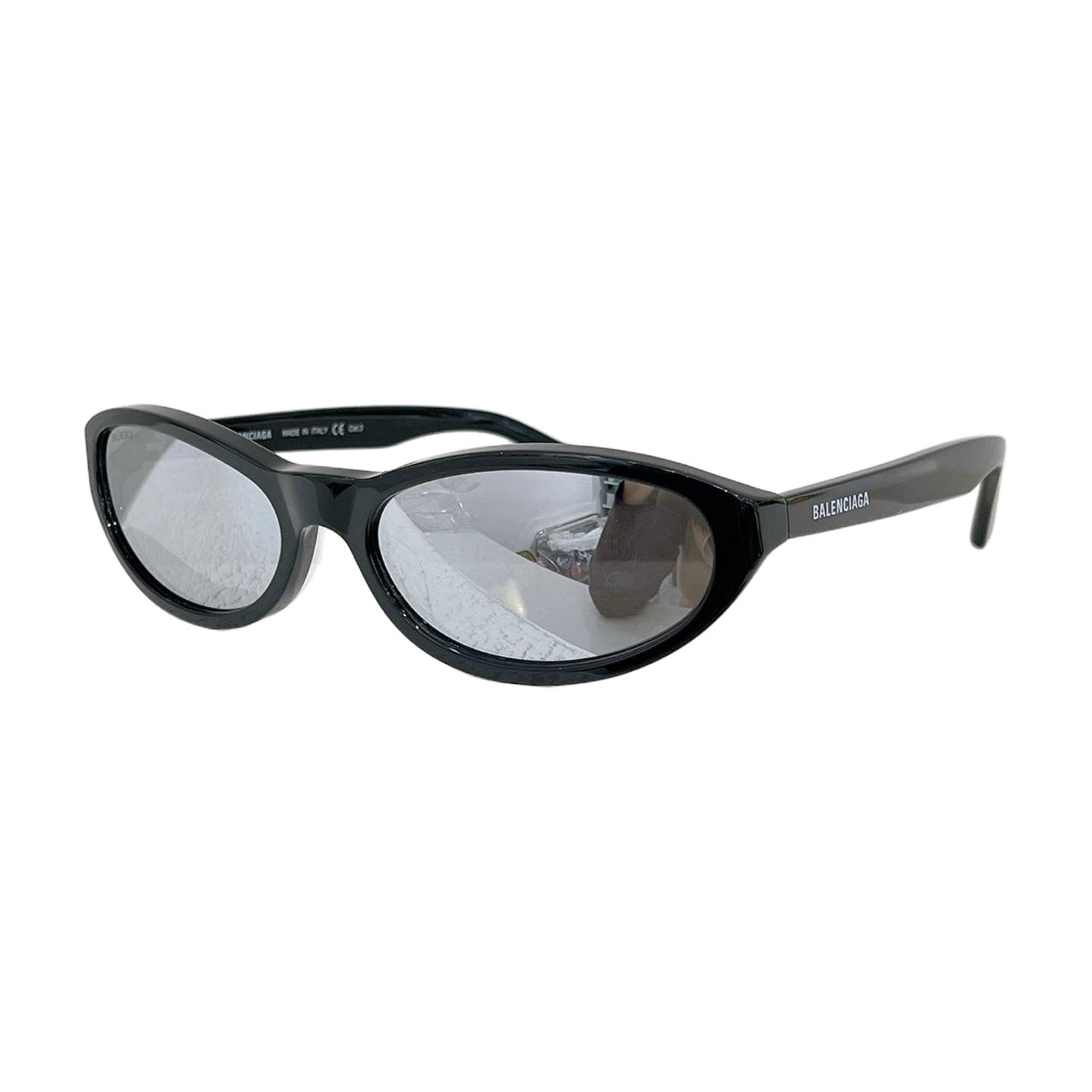 Balenciaga glasses black/mirrored/brown/orange/silver color Size 58口18-140 - 图片 7