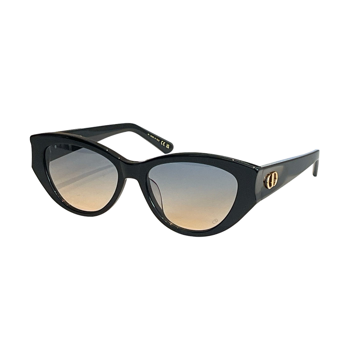 DIOR Cat Eye glasses red/white/black/purple black/blue orange/tawny/tawny black/leopard black color Size 53口21-145 - 图片 7