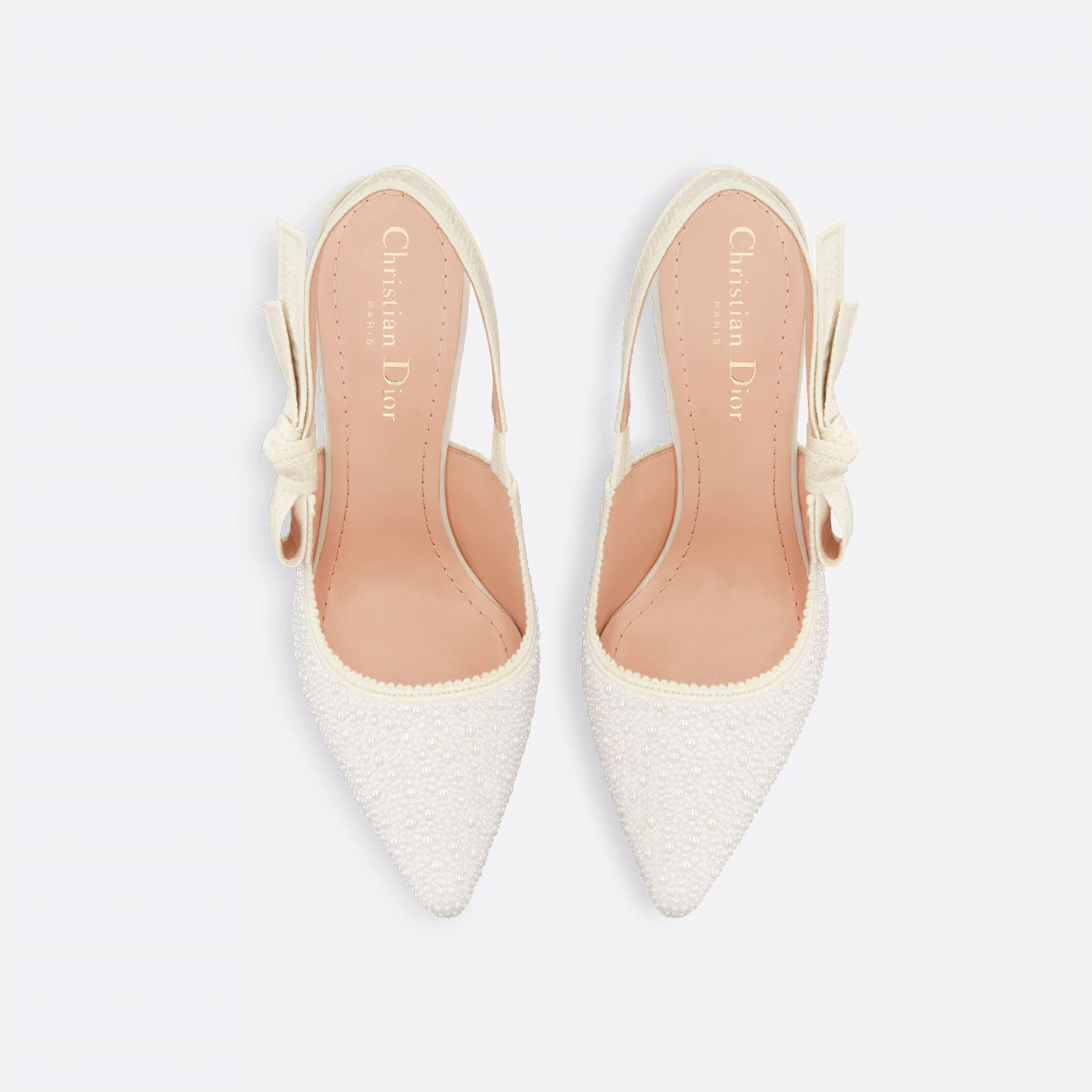 Dior white stiletto heels, pointy heels - 图片 4