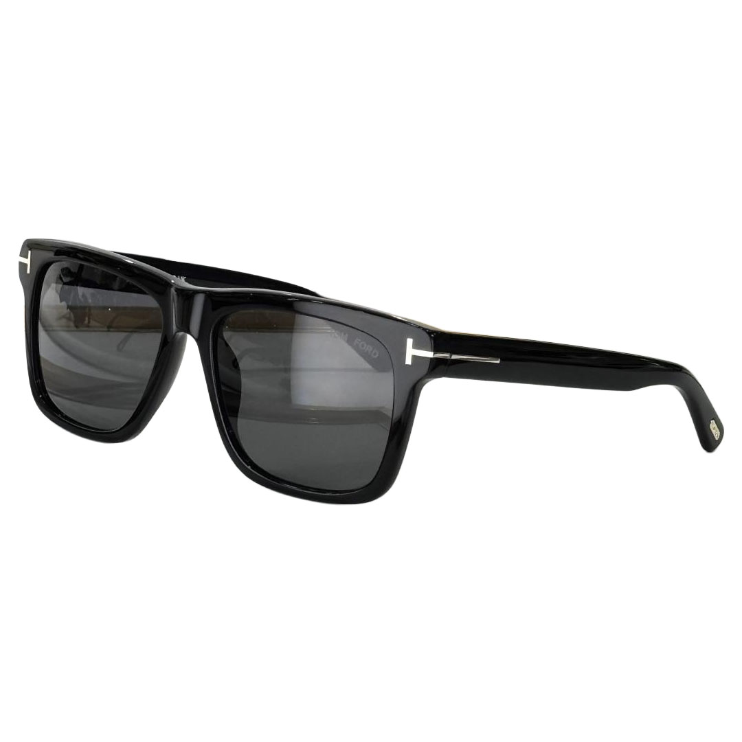 Tom Ford square frame glasses grey/black/blue black/yellow black/tawny black/sepia black/leopard green/leopard blue color Size 58-17-145 - 图片 3