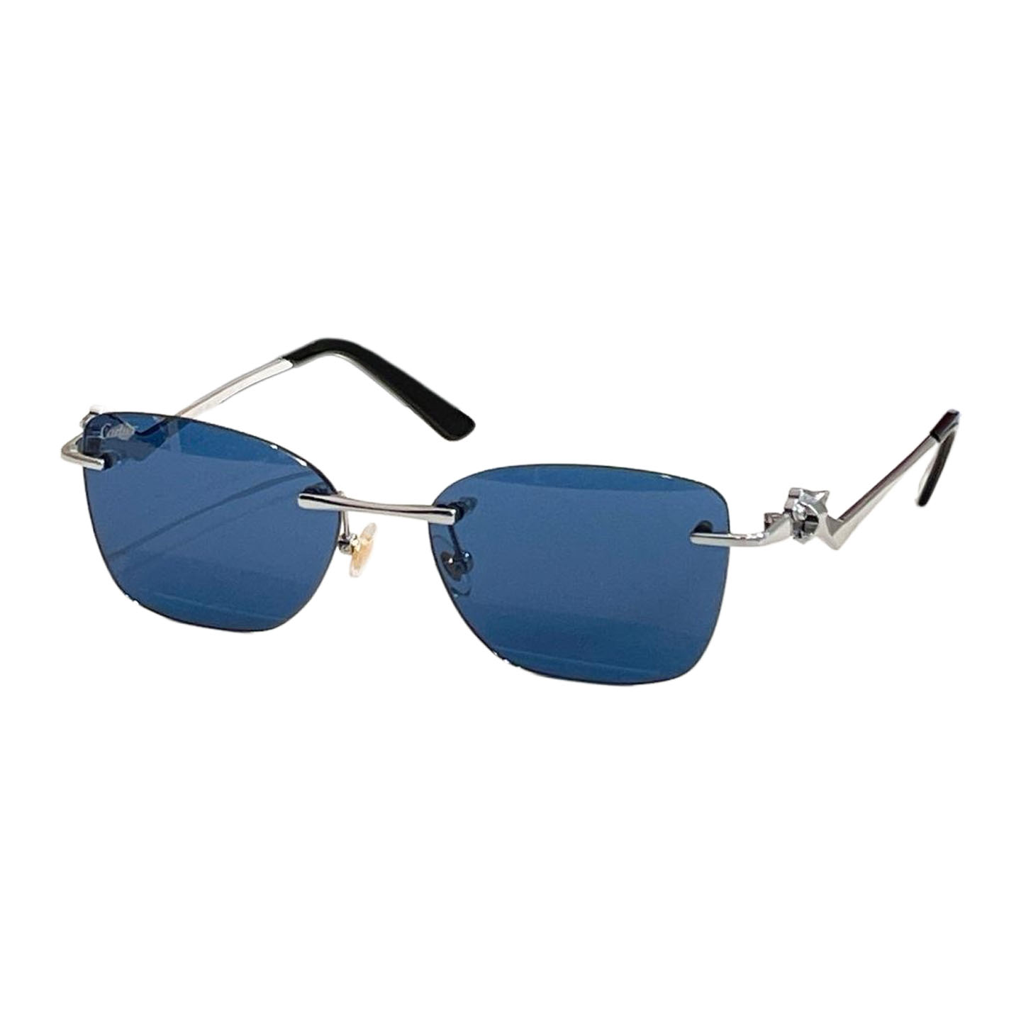 Cartier glasses black gold/black silver/brown gold/black rose gold/blue/brown rose gold/silver/leopard color Size 57口17 140 - 图片 5