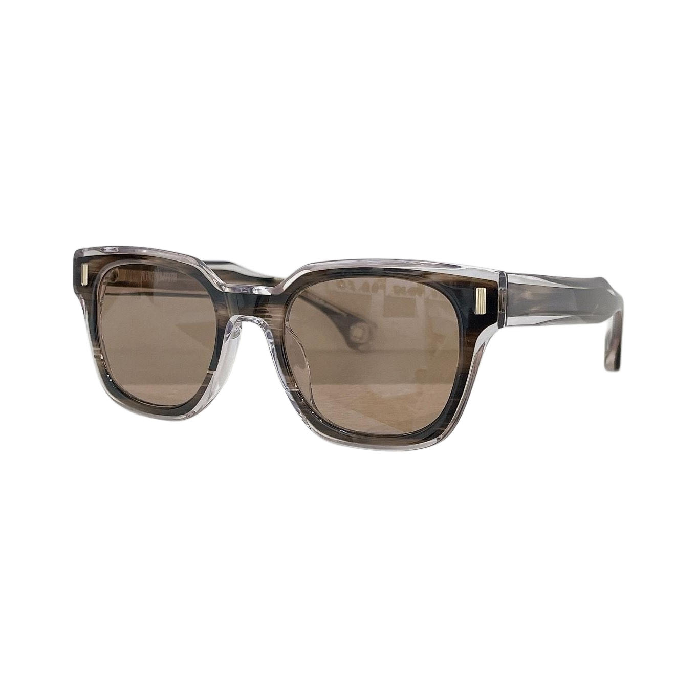 Saint Laurent square frame glasses black purple/grey/black grey/blue/black tawny/brown/olive color Size 51口22-145 - 图片 6