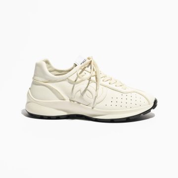 White calf skin Chanel Sneakers