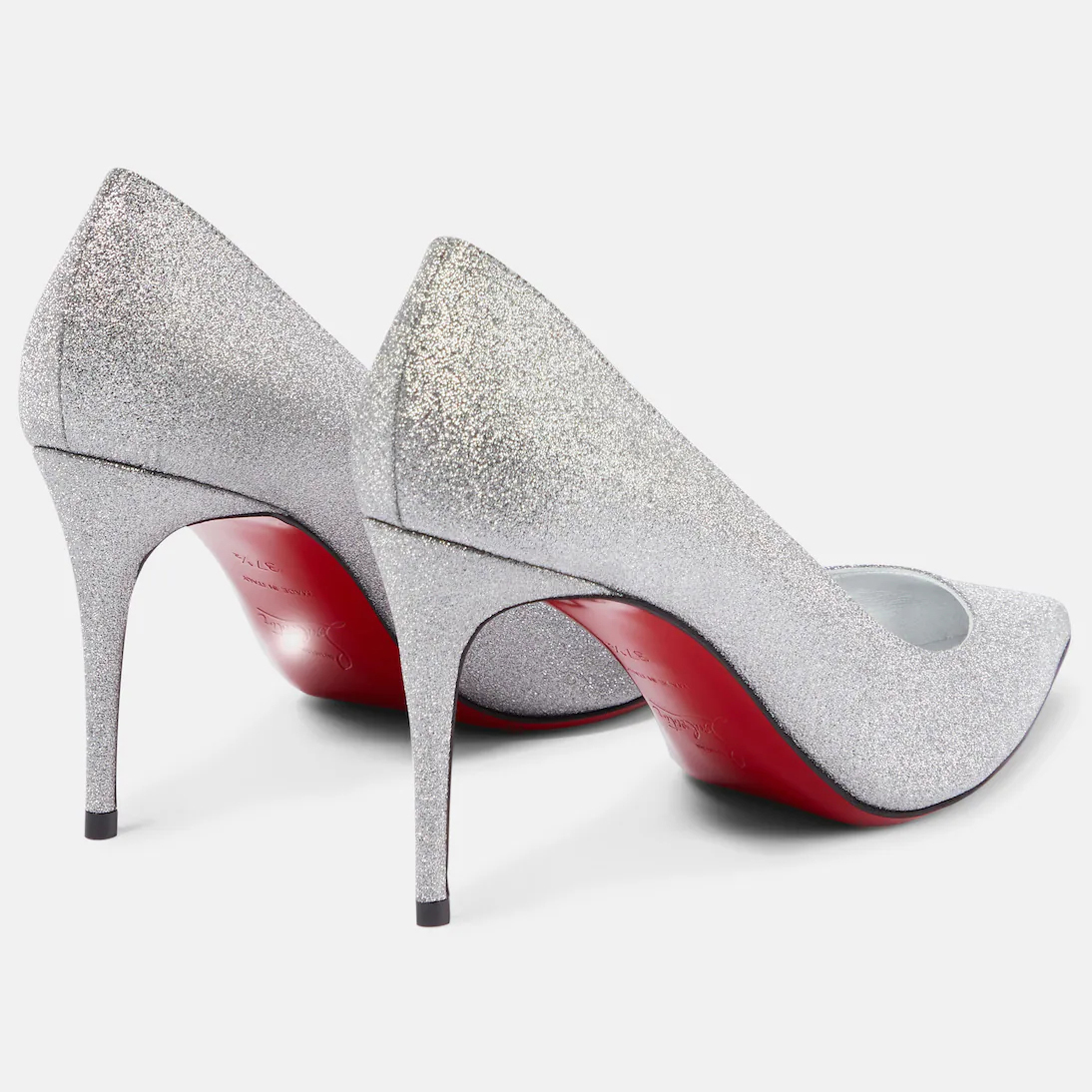 Christian Louboutin Silver stiletto heels shoes - 图片 2