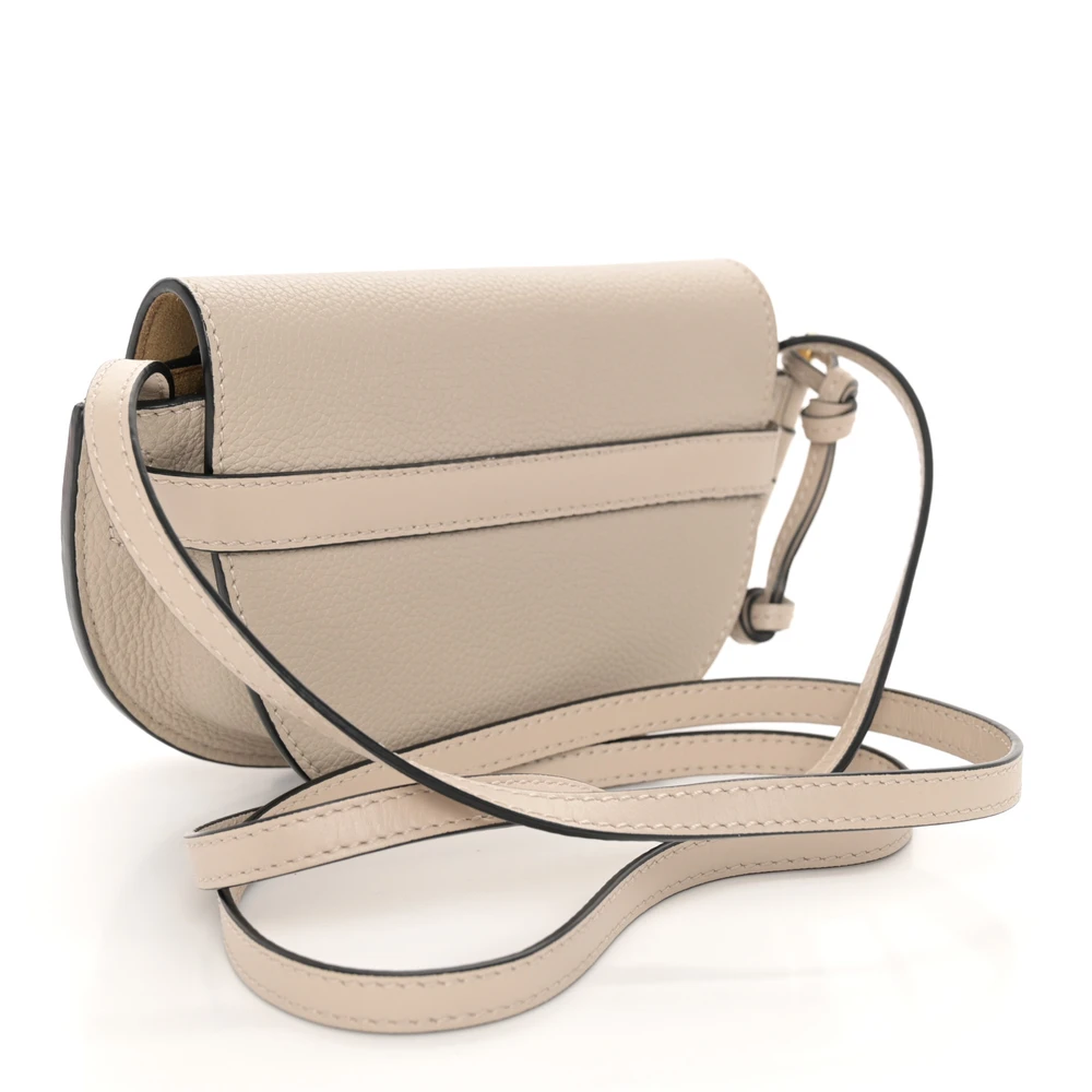Loewe Gate Crossbody Bag Mini Light Oat Grained Calfskin Leather - 图片 3