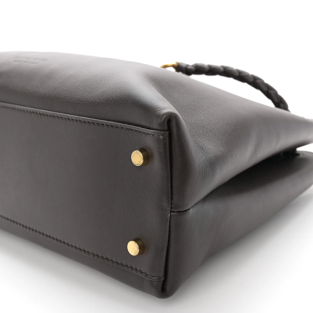 Bottega Veneta Medium Andiamo Shoulder Bag Fondant Silky Calfskin Leather Gold Hardware - 图片 5