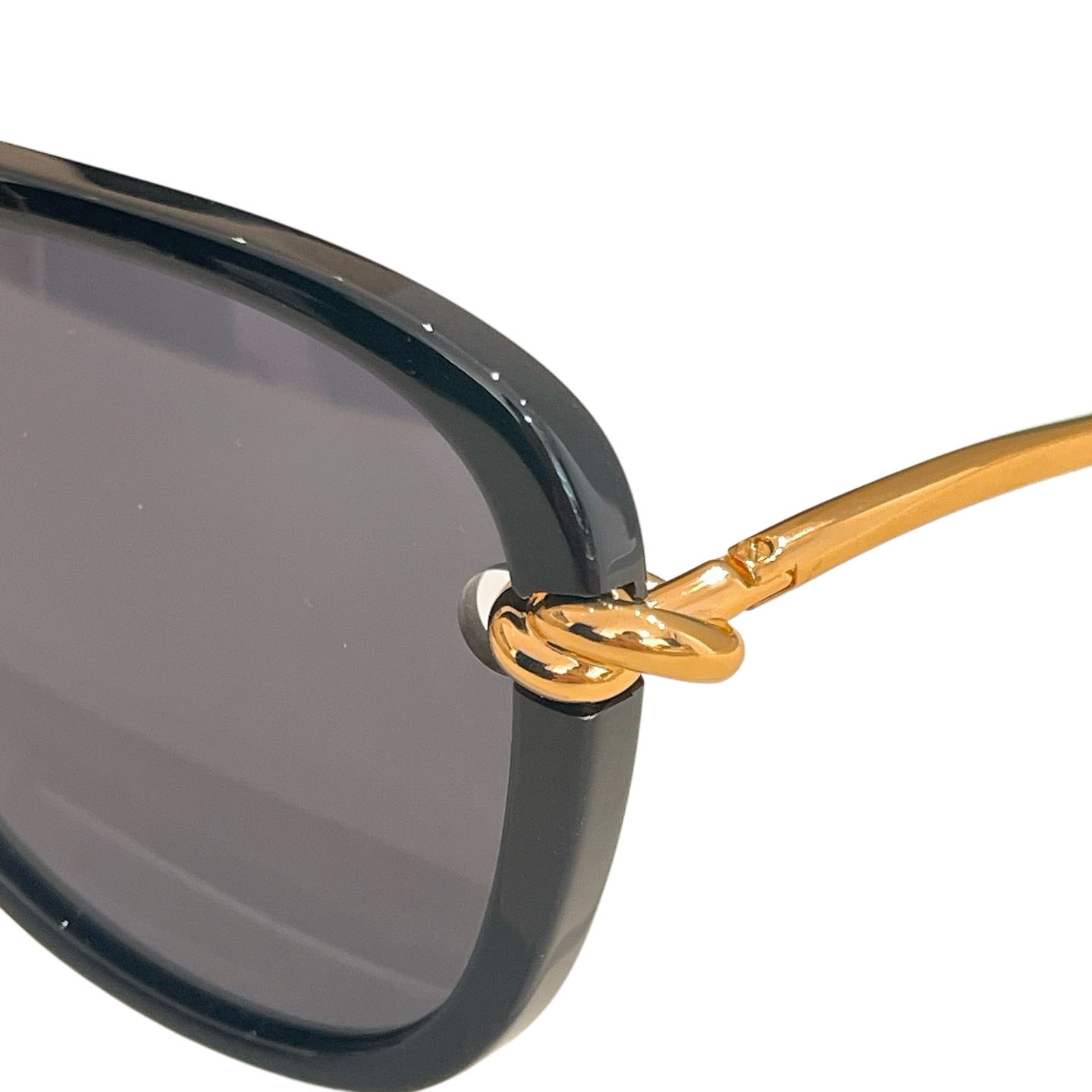 Bottega Veneta Pilot glasses black gold/orange black/brown leopard/rust leopard/white/eggplant/brown red/blue orange color Size 56口16-145 - 图片 2