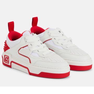 Christian Louboutin White and red sneakers