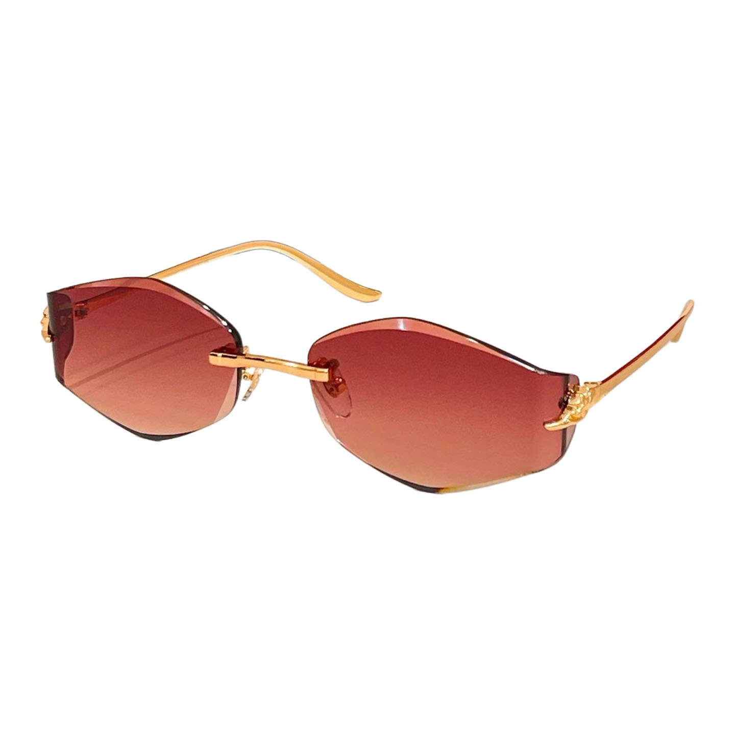 Cartier glasses black/red/blue/eggplant/tawny/purple color Size 59口18-135 - 图片 3