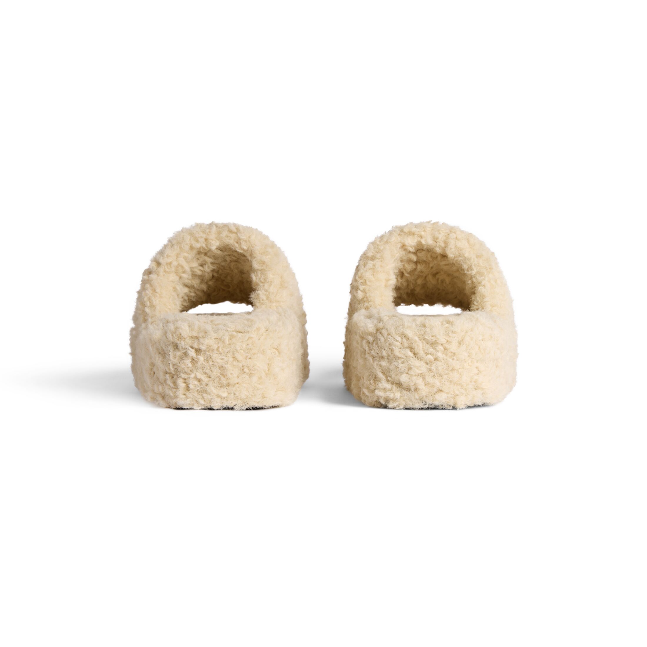 BALENCIAGA Women's platform slippers - 图片 4