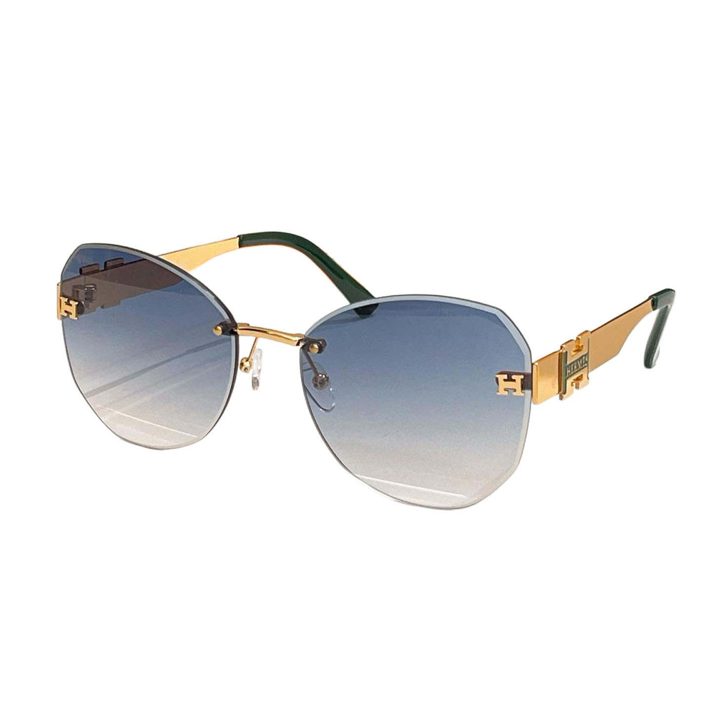 Hermès glasses purple gold/purple silver/black gold/brown/red/blue color Size 60口18-140 - 图片 7