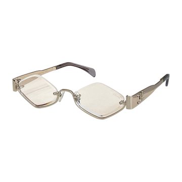 Celine glasses silver/black silver/gradient green/grey gold/rose gold/brown gold/green gold color Size 53口23-145