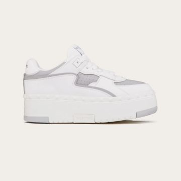 VALENTINO FREEDOTS XL Women's calf leather sneakers