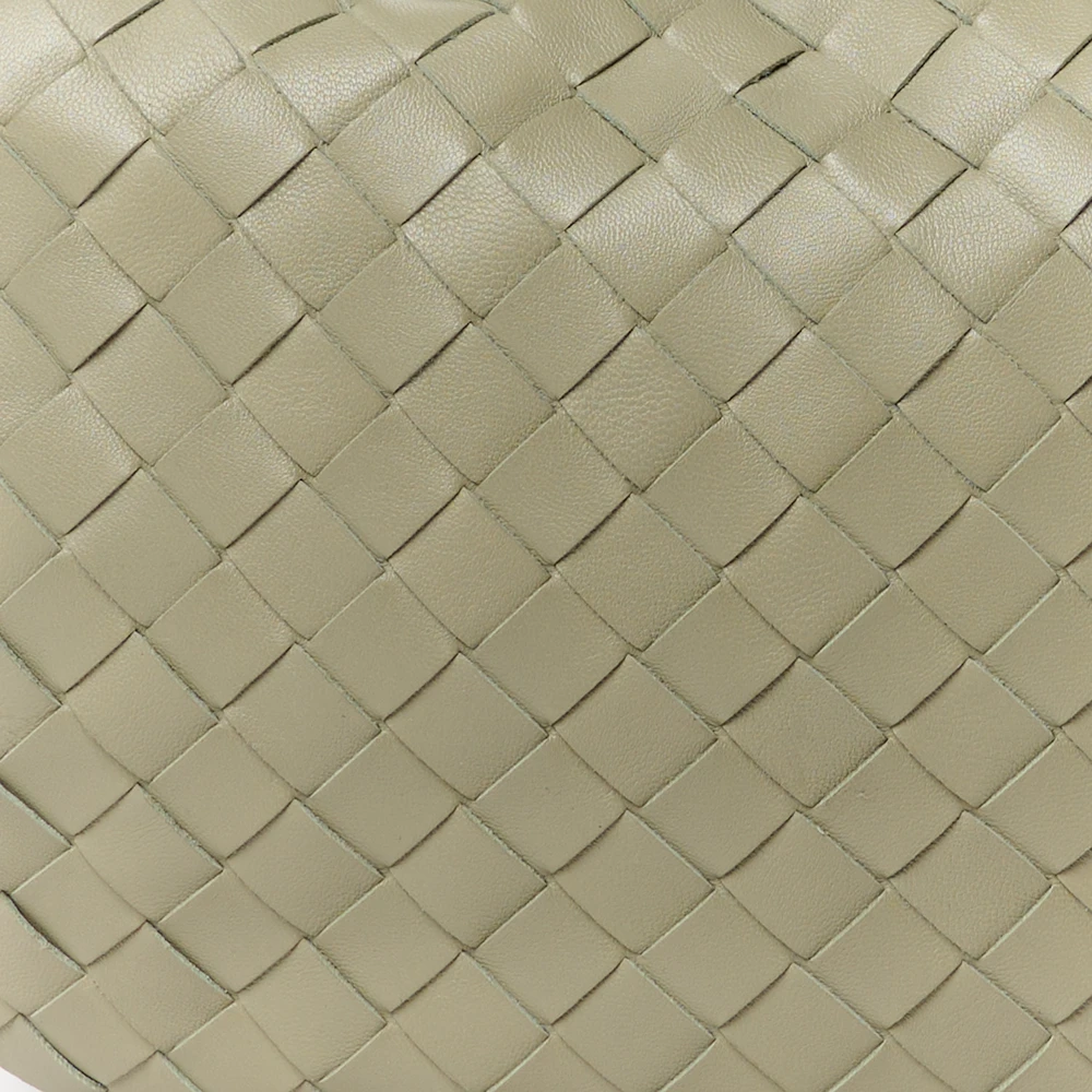 Bottega Veneta Maxi Teen Intrecciato Jodie Hobo Travertine Nappa Leather - 图片 8