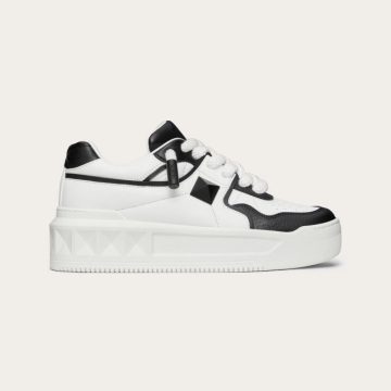 VALENTINO ONE STUD XL Women's sheepskin sneakers