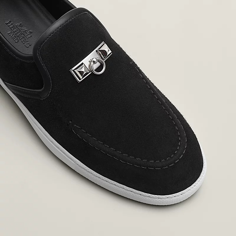 HERMES Jour Black Loafers - 图片 3