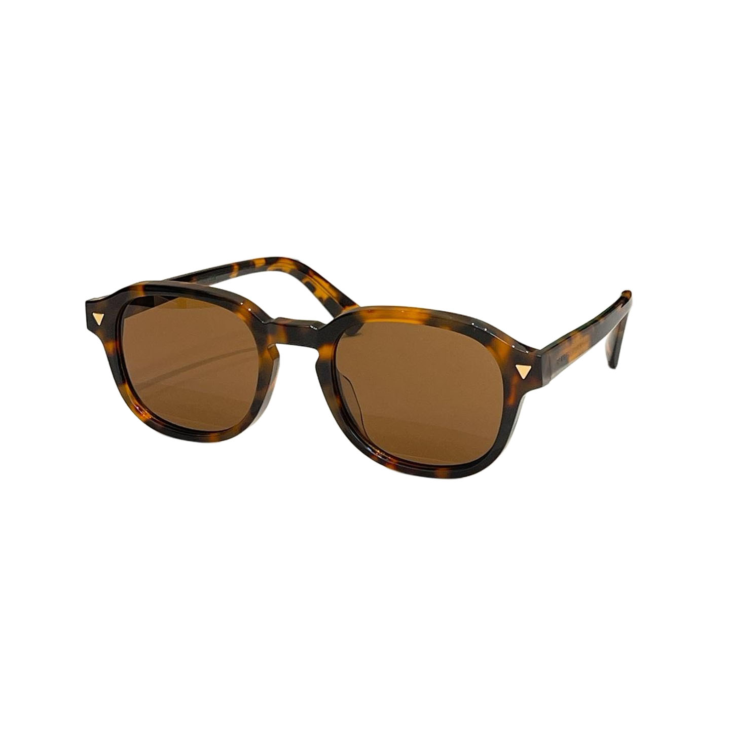 Bottega Veneta square frame glasses green/black/black leopard/brown leopard/orange black/brown black/tawny color Size 49口21-145 - 图片 4