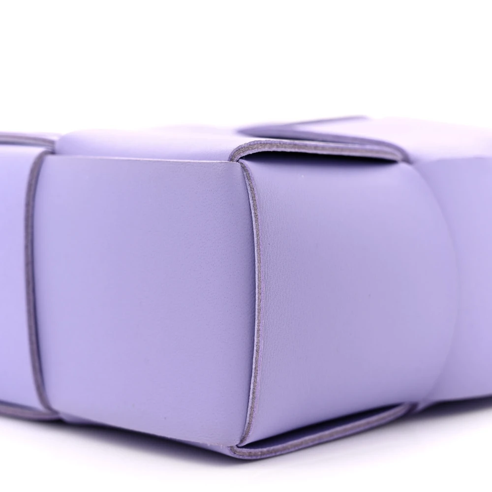 Bottega Veneta Maxi Intrecciato Mini North-South Cassette Tote Wisteria Lambskin Leather - 图片 4