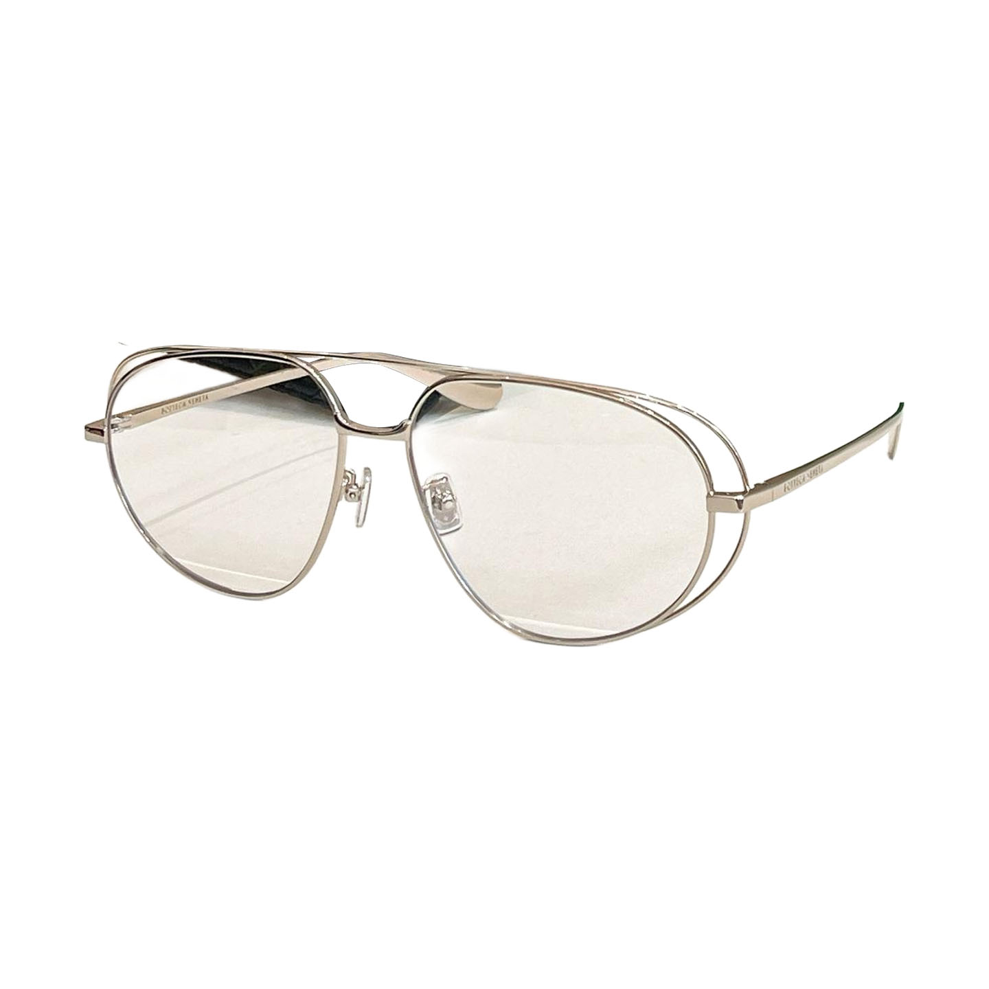 Bottega Veneta Pilot glasses black/silver/gold color Size 61口15-140 - 图片 4