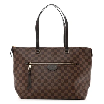 Louis Vuitton Iena MM Damier Ebene Canvas Brass Hardware