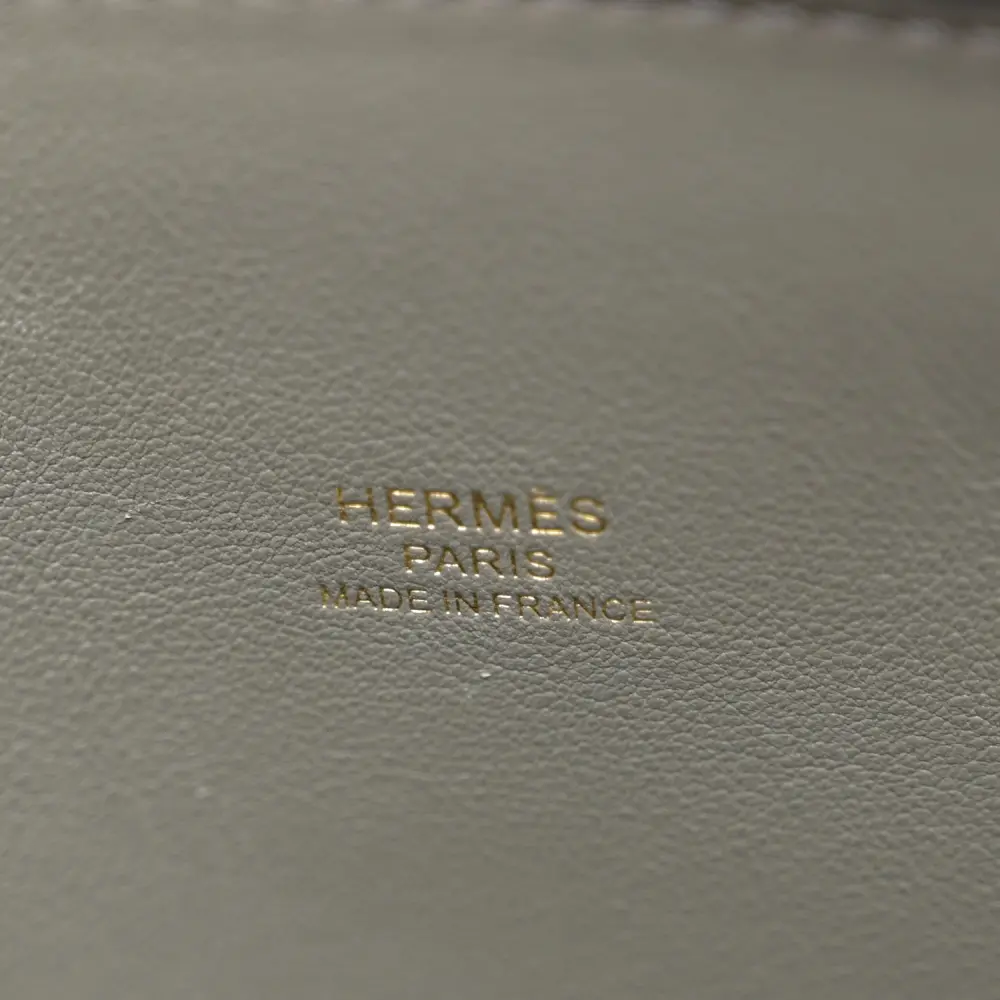 Hermès 1923 Bolide 25 Gris Meyer Evercolor Leather Gold Palladium Hardware - 图片 2