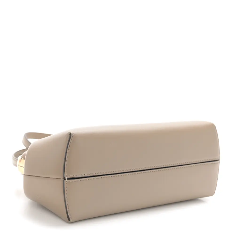 Fendi Small Fendi First Dove Grey Shiny Nappa Leather Gold Hardware - 图片 6