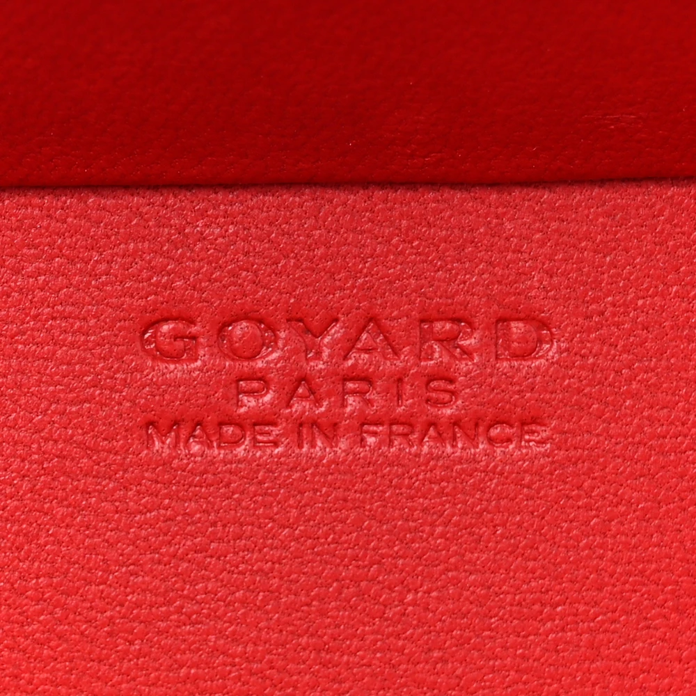 Goyard Mini Minaudiere Trunk Bag Black Goyardine Canvas - 图片 2