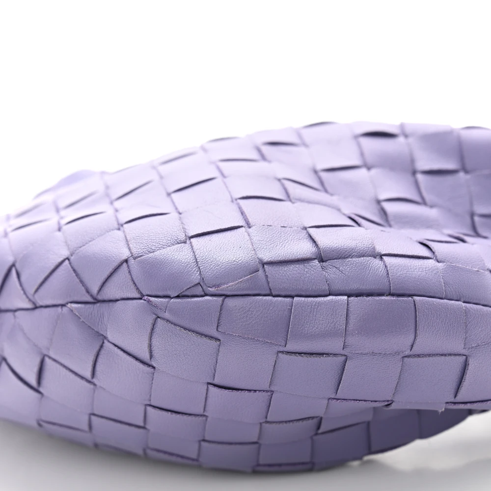 Bottega Veneta Mini Intrecciato Jodie Lavender Nappa Leather - 图片 5