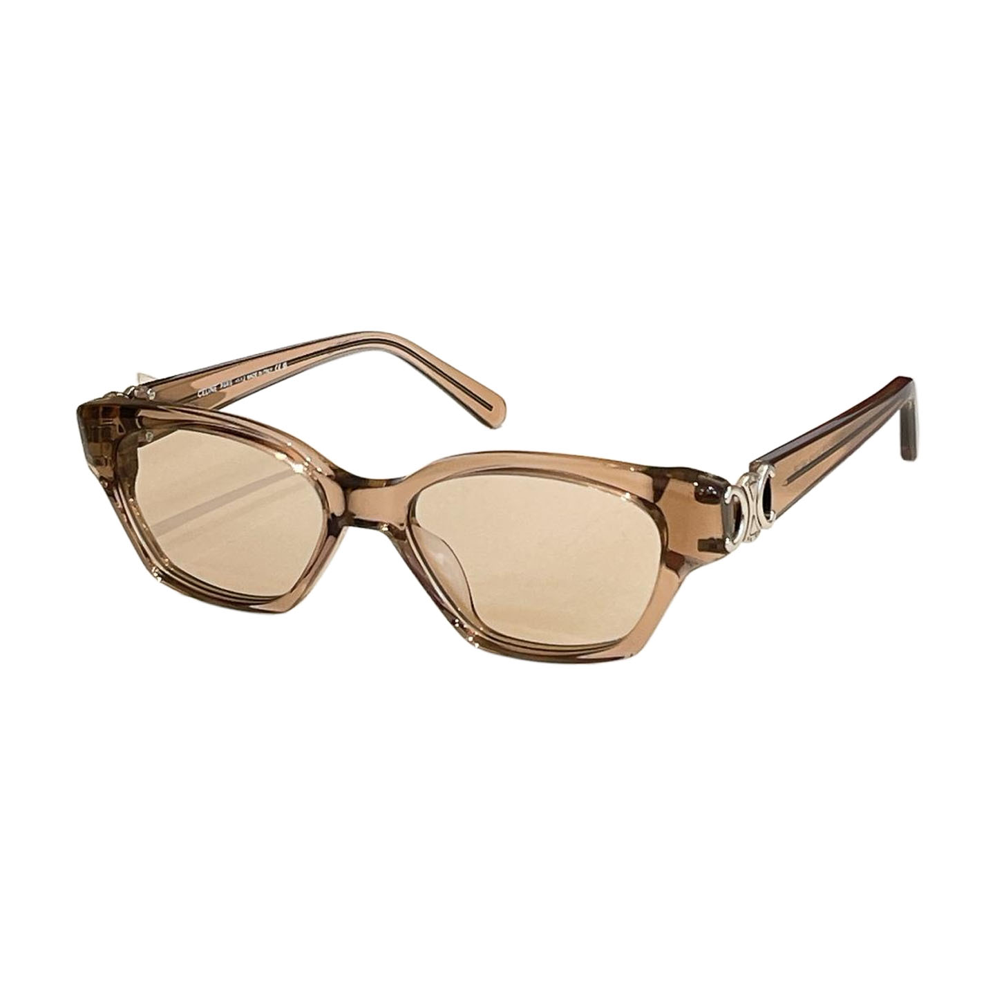 Celine Wrap glasses black silver/tawny/leopard/black gold/grey gold/brown gold color Size 55口18-145 - 图片 3